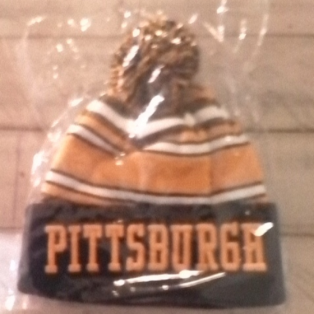 Pittsburgh Kids Pom-Pom Beanie